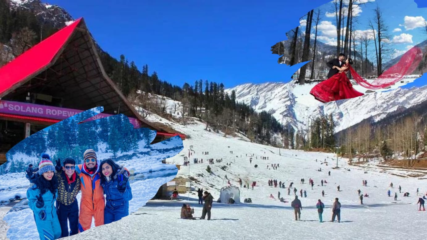 Chandigarh to Manali & Kasol Round Trip